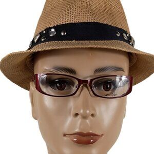OAKLEY SMALL Sized  WOMEN’S RED METAL  EYEGLASSES